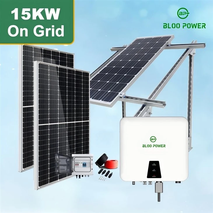 On-grid Scale Tied Solar ESS System
