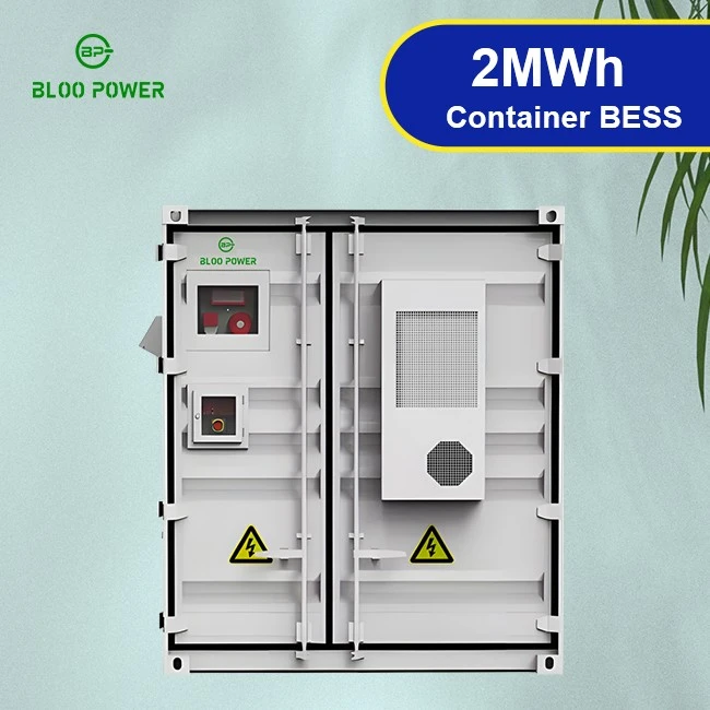 2MWh 500KW Battery Energy Storage Systems (BESS) Scheme