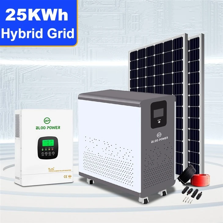 solar battery system 25KWh with BMS