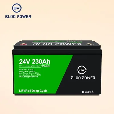 24V 230Ah lithium-ion-batteri