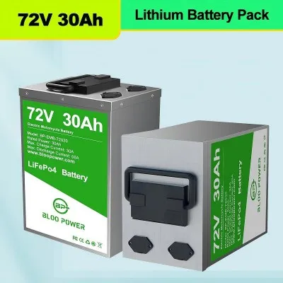 72V Lithium Ion batteri