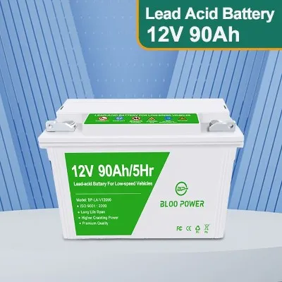 Bly-syrebatteri til køretøjer med lav-hastighed